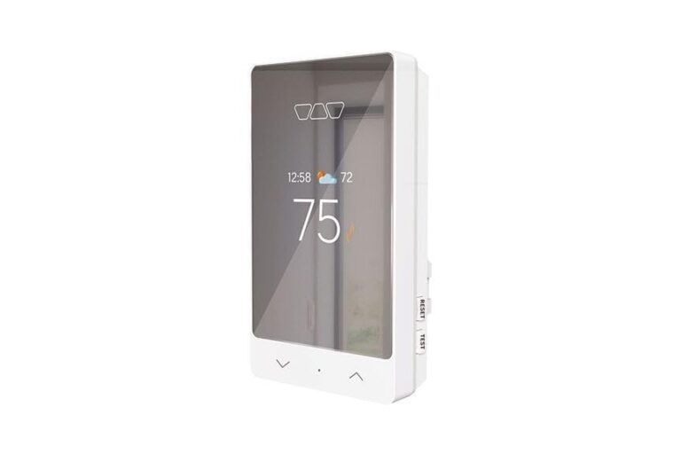 Schluter Ditra-Heat-E-RS1 Smart Thermostat with Floor Sensors, Energy Tracking, GFCI Protected - Ideal for Home Floor Heating - Mirror-Finish, App Control, Voice Assistant Compatible - DHERT105/BW - Image 6