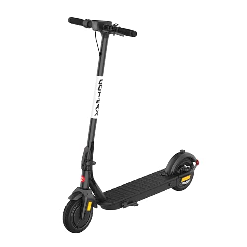 Gotrax Fusion Electric Scooter, 8.5" Pneumatic Tire, Max 14 Miles Range & 18Mph Speed Power by 300W Motor, Rear Double Suspension & Rear Disk Brake, Foldable Escooter for Adult
