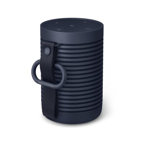 Bang & Olufsen Beosound Explore - Wireless Portable Outdoor Bluetooth speaker, IP 67 Dustproof and Waterproof, Navy