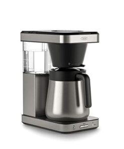 OXO Brew 8 Cup Coffee Maker, Stainless Steel,Black