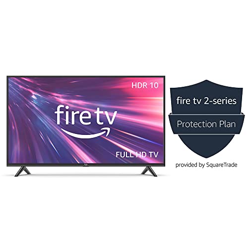 Amazon Fire TV 40" 2-Series (newest model), HD smart TV + 4-year protection plan
