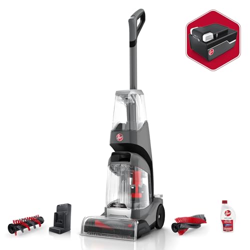 Hoover ONEPWR SmartWash Cordless Carpet Cleaner Machine, Deep Cleaning Carpet Shampooer Machine, Pair with a Hoover Carpet Cleaner Solution for a Bright, Refreshed Home