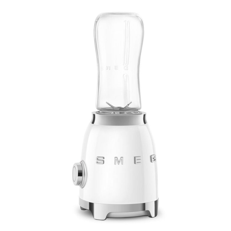 SMEG 50's Retro Style Personal Blender with Backlit Knob and Two BPA 600 ML Free bottles PBF01WHUS - Image 2