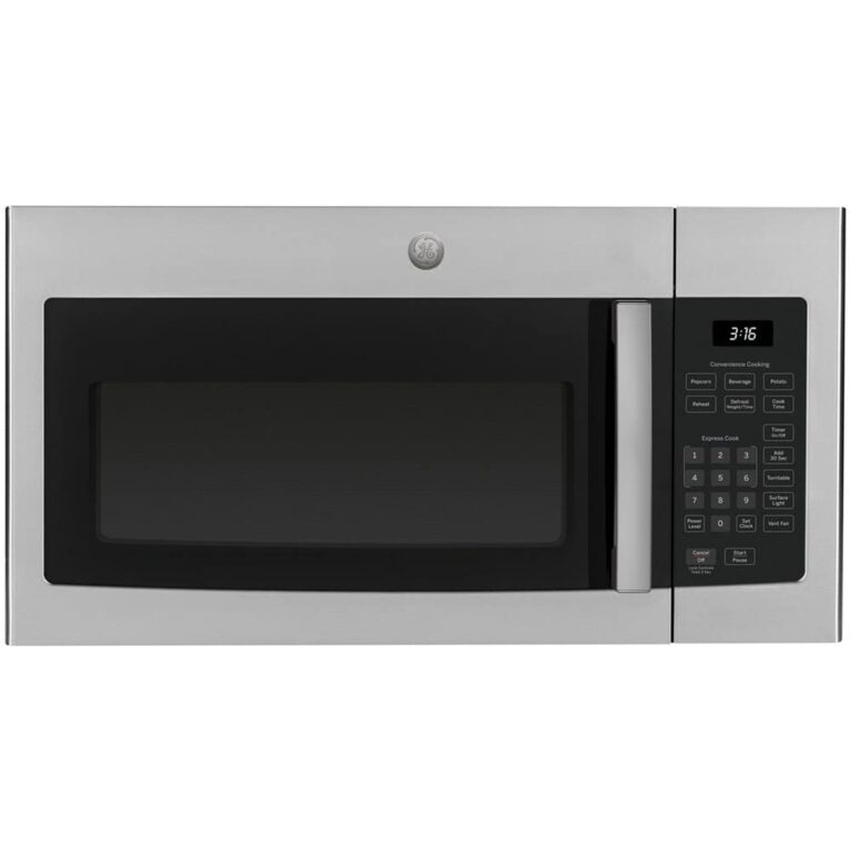 GE JVM3160RFSS 1.6 Cu. Ft. Over-the-Range Microwave Oven Stainless Steel Bundle with 2 YR CPS Enhanced Protection Pack - Image 9