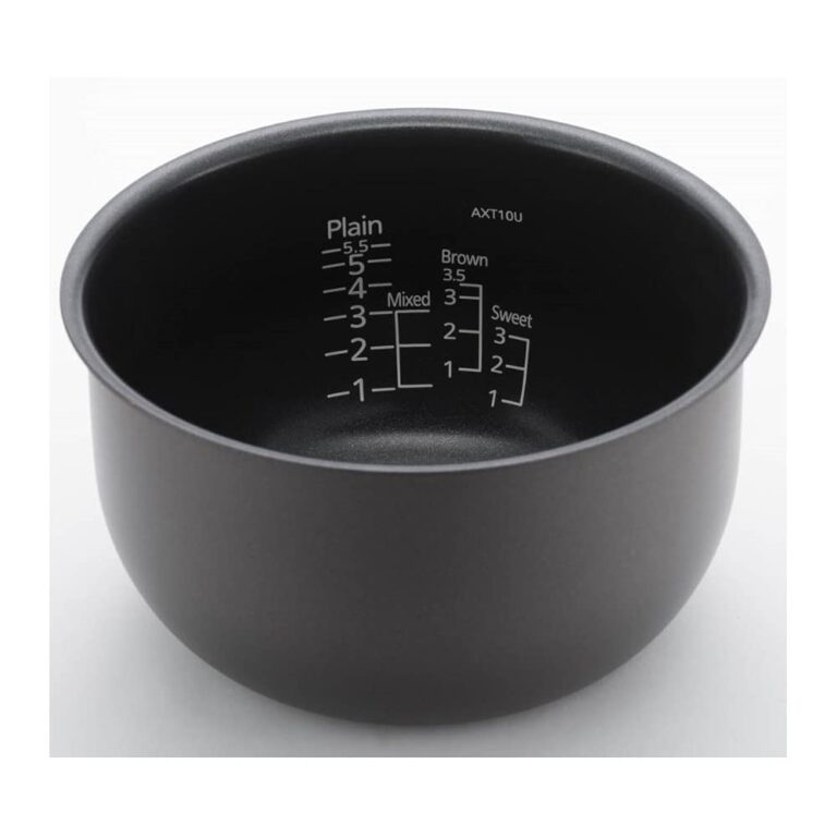 Tiger Corporation JAX-T10U-K 5.5-Cup (Uncooked) Micom Rice Cooker with Food Steamer & Slow Cooker, Stainless Steel Black - Image 3