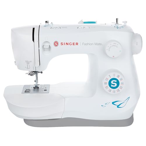 SINGER Fashion Mate™ 3342 Lightweight & Portable Sewing Machine with Accessory Kit | 32 Built-In Stitches, Free Arm, Full Metal frame, LED Light & 1-step Buttonhole | Great for Crafts & Mending