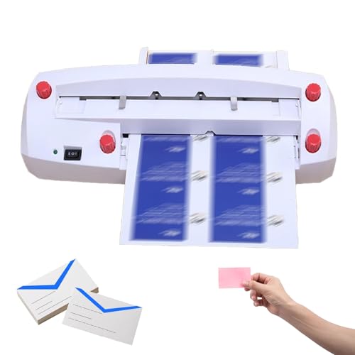 Vdniduir Electric Business Card Cutting Machine,Business Cutter Card,Automatic Binding Machine with Forward and Reverse Design