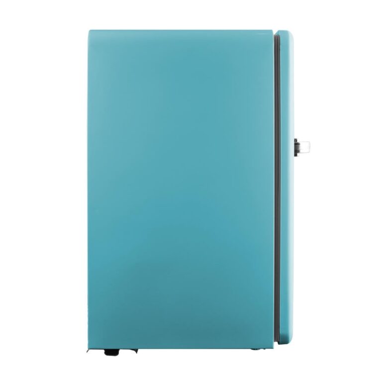 FRIGIDAIRE EFR372-BLUE 3.2 Cu Ft Blue Retro Compact Rounded Corner Premium Mini Fridge - Image 7