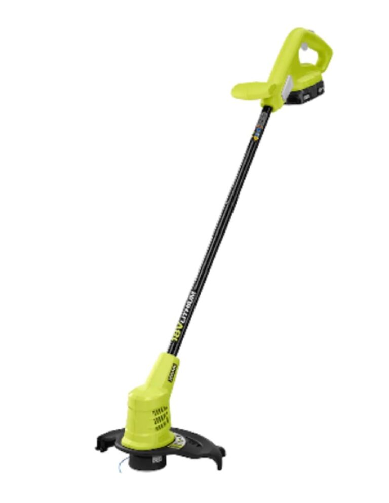 RYOBI 18V ONE+ 10-inch Cordless Battery String Trimmer and Blower with 2.0 Ah Battery and Charger - Image 4
