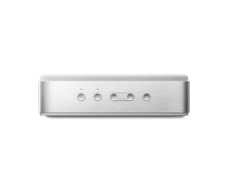 Bose SoundLink Home Speaker, Premium, Portable and Wireless Bluetooth Bookshelf Speaker, Up to 9 Hours Battery Life, Light Silver - Image 3