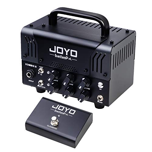 JOYO Zombie-II BanTamp XL Series Mini Amp Head 20 Watt Preamp 2 Channel Hybrid Tube Guitar Amplifier with Bluetooth