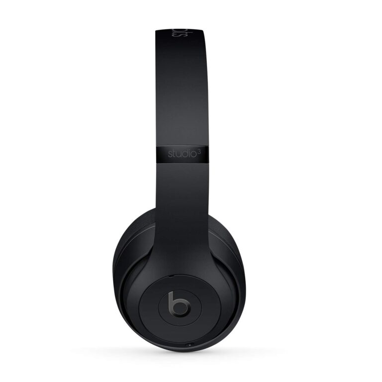 Beats Studio3 Wireless Noise Cancelling Over-Ear Headphones - Apple W1 Headphone Chip, Class 1 Bluetooth, 22 Hours of Listening Time, Built-in Microphone - Matte Black - Image 2
