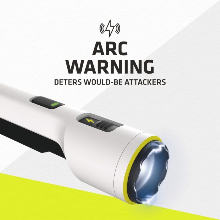 TASER StrikeLight 2 Rechargeable Self-Defense Flashlight | Perfect for Running, Jogging, Pet Walking | Portable, Lightweight, Survival, Outdoors (White) - Image 7