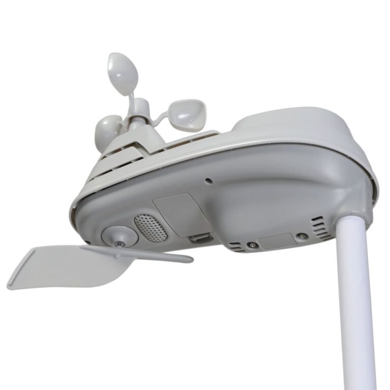 AcuRite Iris 5-in-1 Weather Sensor with Rain Gauge, 06004M, Wind Speed, Wind Direction, Temperature and Humidity, White | AcuRite Add-On Display for 5-in-1 Weather Sensors - Image 6
