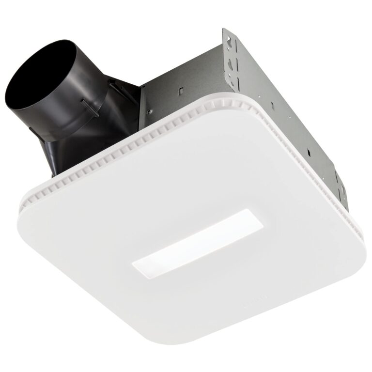 Broan-NuTone, 110 CFM AER110CCTK CleanCover Bath, 1.0 Sone, with Selectable CCT LED Light, ENERGY STARBath Fan, White
