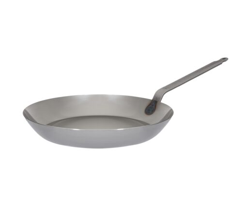 Matfer Bourgeat Black Carbon Steel Frying Pan, 17 3/4"