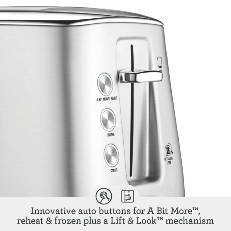 Breville Luxe Toaster 2 Slice BTA735DBL, Damson Blue - Image 3