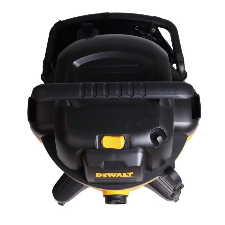 DEWALT 12 Gallon Poly Wet/Dry Vac, 5.5 HP Shop Vacuum Wet Vacuum Cleaner for Workshop, Jobsite, Commericial Area, Large Pick-Up Capacity, Yellow,DXV12P - Image 5