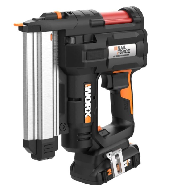 Worx WX840L 20V Power Share Cordless 18 Gauge Nail & Staple Gun