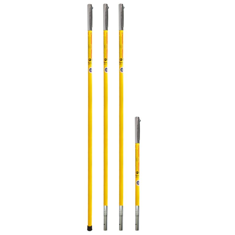 Jameson FG-6/3F Fiberglass Pole Set
