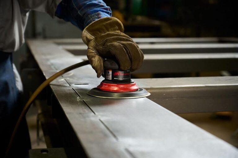 Ingersoll Rand 4152-HL Composite 6-Inch Orbital Palm Pneumatic Sander with Hook and Loop Pad - Image 3