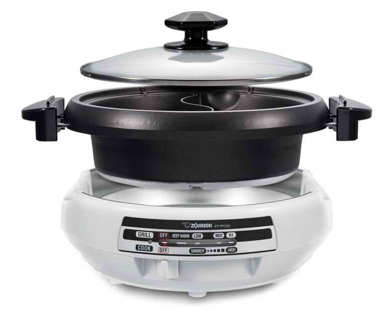 Zojirushi EP-PFC20HA Electric Skillet and Zojirushi NS-LGC05XB Micom Rice Cooker & Warmer Bundle - Image 5