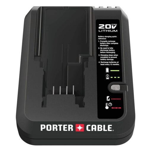 PORTER-CABLE 20V MAX Cordless Brad Nailer, Nail Gun 18 Guage, Battery and Charger Included (PCC790LA) - Image 5