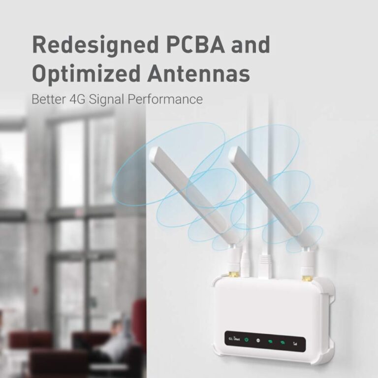 GL-X750V2 (Spitz) T-Mobile/AT&T IoT Device Certified, 4G LTE VPN Router Without BLE Module, AC750 Dual-Band Wi-Fi, RV & Offshore Internet, OpenWrt, IoT Gateway, MicroSD Cardslot, North America only - Image 4
