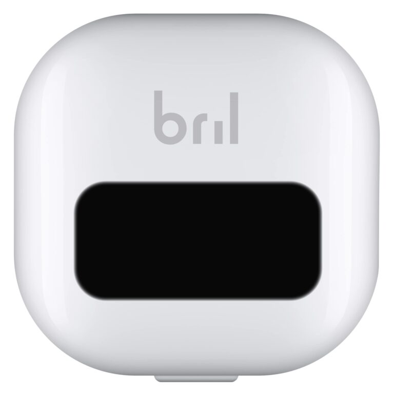 Bril UV-C Toothbrush Cleaner, Portable Cover, Magnetic Holder, and Travel Case for Any Size Toothbrush, White, Black, Navy (8 Pack) - Image 4