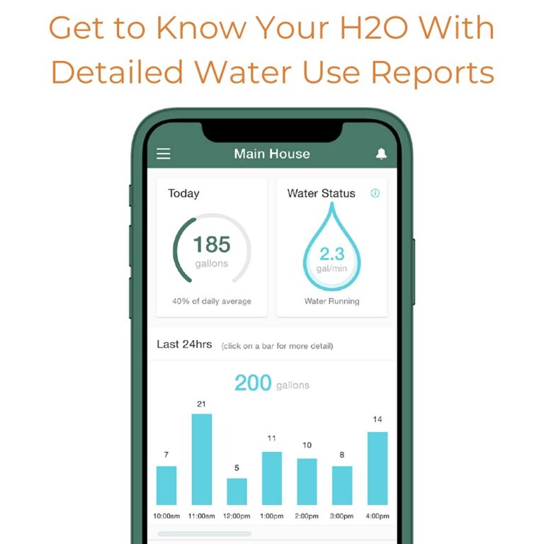 Flume 2 Smart Home Water Monitor and Leak Detector – Real-Time Water Usage Tracking, Easy Installation, No Plumbing Required - Image 5