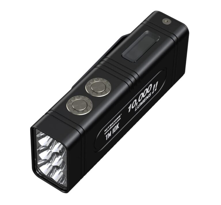 NITECORE TM10K TM10K Tiny Monster 10,000 Lumen Burst Rechargeable Flashlight, Black - Image 9