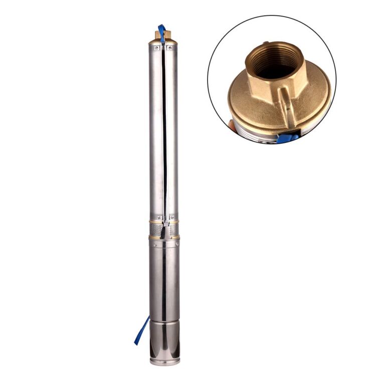SHYLIYU Submersible Pumps 3" OD Pipe 110V/60HZ 0.25KW 0.33HP Stainless Steel Deep Well Pump 1" Outlet Submersible Bore Pump Deep Well Pump with Control Box for Industrial and Home Use - Image 5