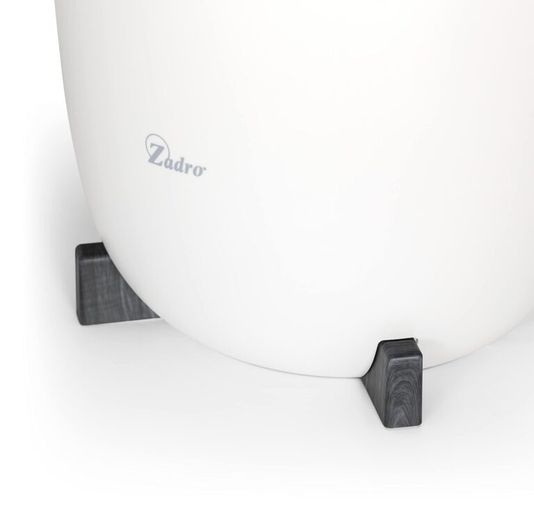 ZADRO Heated Towel Warmers for Bathroom - Large Towel Warmer Stainless Steel Bucket, White/Black, Auto Shut Off, 20L Fits Up to Two 40"X70" Oversized Towels - Image 8