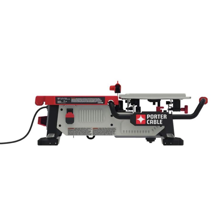 PORTER-CABLE Tile Saw, Wet Saw with 7-inch Cutting Capacity and On-Board Cutting Guide (PCE980) - Image 7