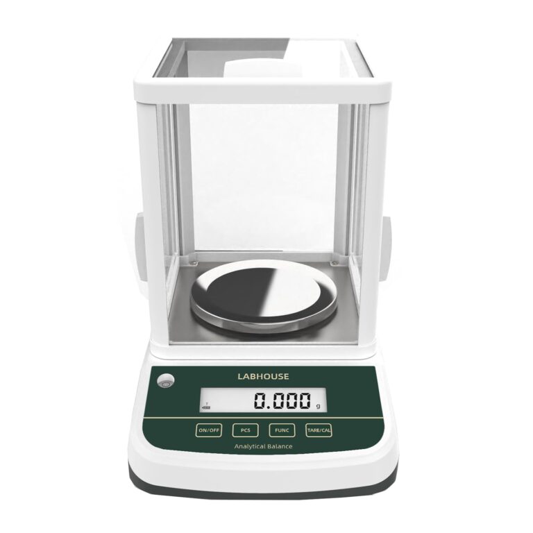 LABHOUSE Digital Analytical Balance(Dual Display) High Precise 1mg 200g Lab Scale External Calibration for Laboratory Pharmacy Chemical Plant Jewelry Store,200g/0.001g
