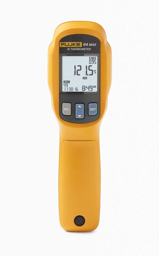 Fluke 64 Max Infrared Thermometer, Multi-Functional (Not for Human), -22 to 1112 °F Range - Image 6