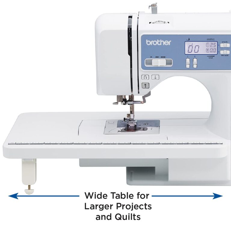 Brother XR9550 Computerized Sewing and Quilting Machine, LCD Display, and Embroidery Bobbins 10-Pack, Clear - Image 6