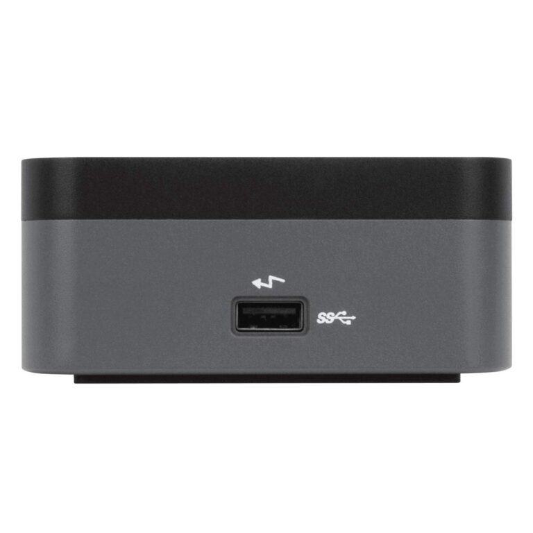 Targus USB C Universal Docking Station with Quad 4K(QV4K), Docking Station Single 5K/Quad 4K UHD Display,USB C Laptop Docking Station with 4 DisplayPort or 4 HDMI Ports/100W Power Delivery(DOCK570USZ) - Image 4