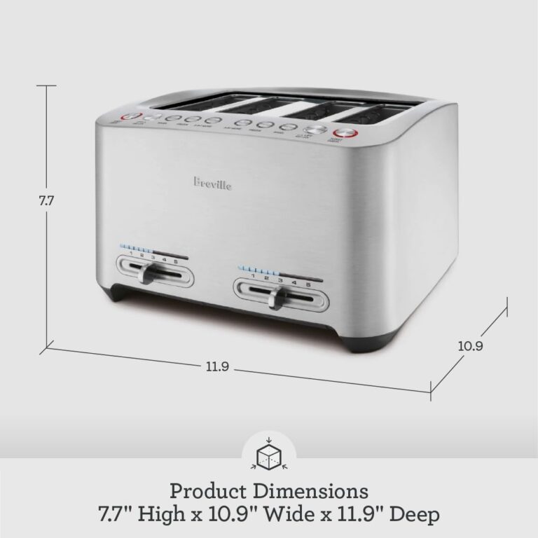 Breville Die-Cast Smart Toaster, 4-Slice, Brushed Stainless Steel - Image 2