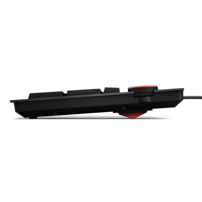 Das Keyboard 4 Ultimate Blank Wired Mechanical Keyboard, Cherry MX Brown Mechanical Switches, 2-Port USB 3.0 Hub, Volume Knob, Aluminum Top (104 Keys, Black) - Image 5