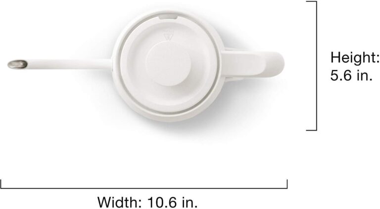 BALMUDA The Kettle | Electric Gooseneck Kettle | Lightweight | Stainless Steel | 0.6L (20fl oz) Capacity | Neon Light Indicator | Perfect for Tea and Coffee | US Version | White - Image 2