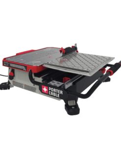 PORTER-CABLE Tile Saw, Wet Saw with 7-inch Cutting Capacity and On-Board Cutting Guide (PCE980)