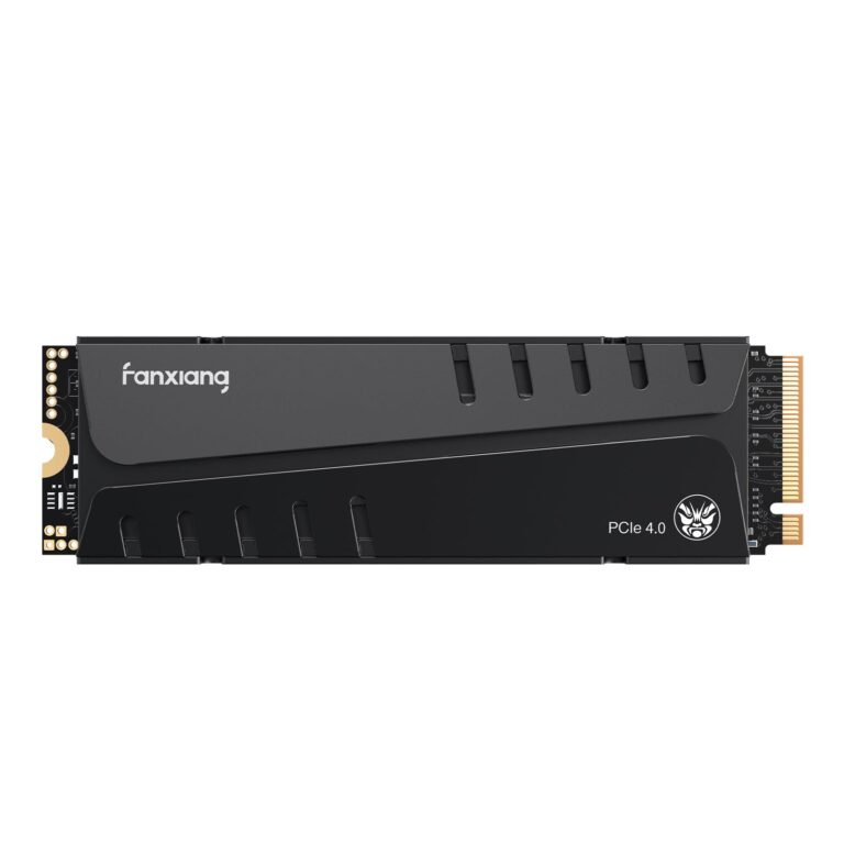 fanxiang S770 4TB NVMe M.2 SSD for PS5 - with Heatsink and DRAM, Up to 7300MB/s, PCIe 4.0, Suitable for Playstation 5 Memory Expansion, Game Enthusiasts, IT Professionals