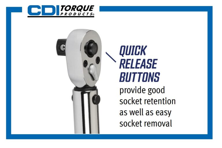 CDI 1/4 Inch Drive Adjustable Click Torque Wrench, Range 10-50 In Lbs / 1.4-5.4 Nm (501MRMH) - Image 7