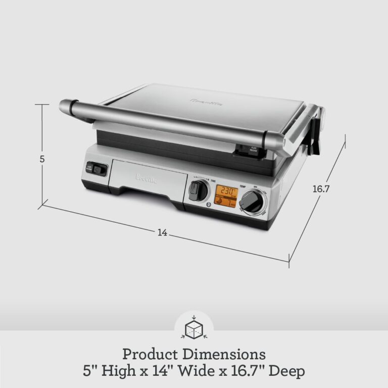 Breville BGR820XL Smart Grill, Brushed Stainless Steel - Image 2