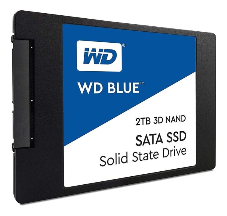 Western Digital 2TB WD Blue 3D NAND Internal PC SSD - SATA III 6 Gb/s, 2.5"/7mm, Up to 560 MB/s - WDS200T2B0A, Solid State Hard Drive - Image 3