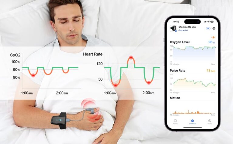 Wellue O2 Pulse Oximeter with Smart Reminder | Blood Oxygen Saturation Monitor for SpO2 and Heart Rate Tracking Continuously, Bluetooth Finger Ring with Free APP &PC Report - Image 6