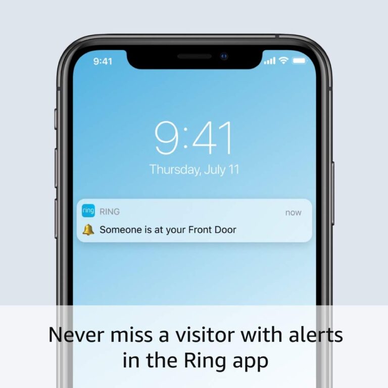 Ring Wired Doorbell Plus with Ring Stick Up Cam, Battery White - Image 4
