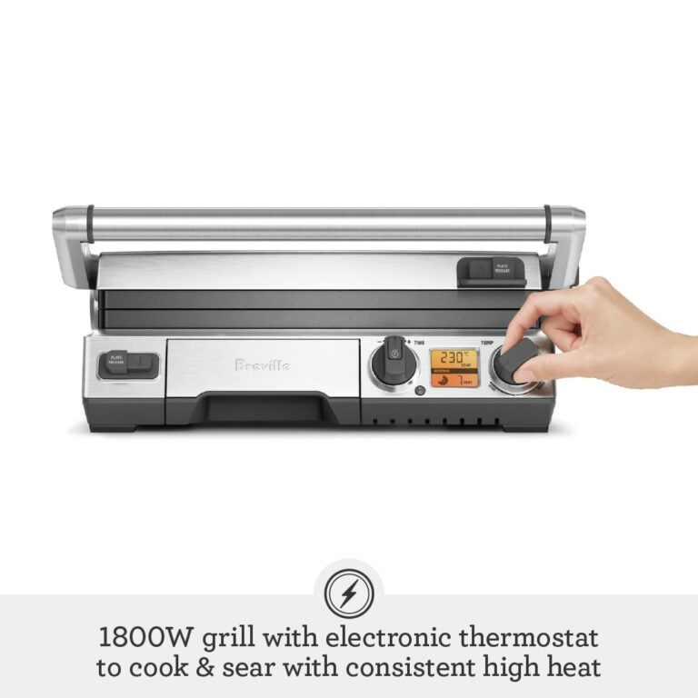 Breville BGR820XL Smart Grill, Brushed Stainless Steel - Image 6