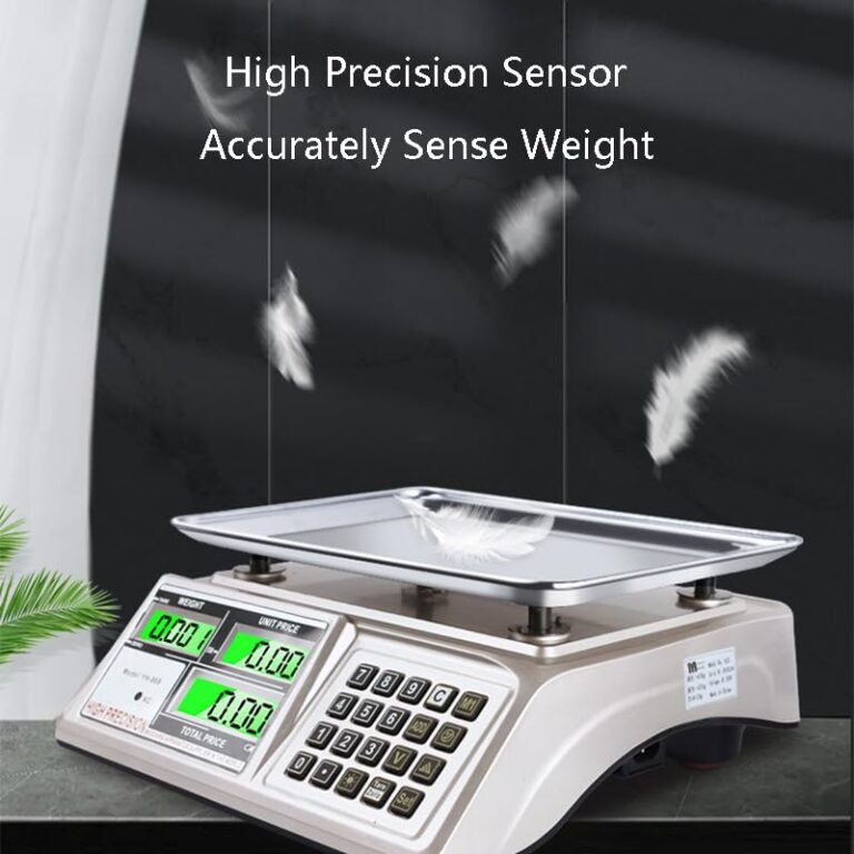 Lss9azznmm English Electronic Scale, Commercial Pricing Scale, Bench Scale, Vegetable Scale, Fruit Scale, Clear Reading, Measuring Range 40KG,Led - Image 7
